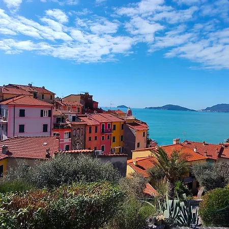 -La Terrazza Nel Vigneto- Golfo Dei Poeti Apartment Tellaro Exterior photo